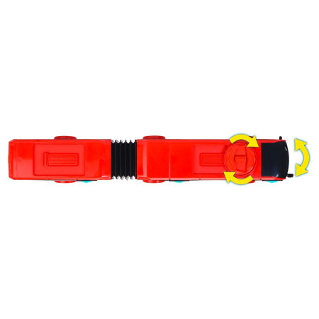 Autobuz jucarie Dickie Toys Volvo City Bus 40 cm - rosu 3 ani+ [3]