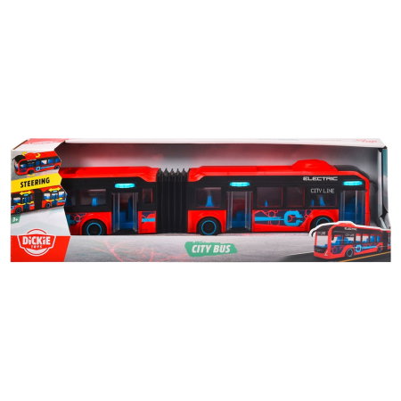 Autobuz jucarie Dickie Toys Volvo City Bus 40 cm - rosu 3 ani+ [12]