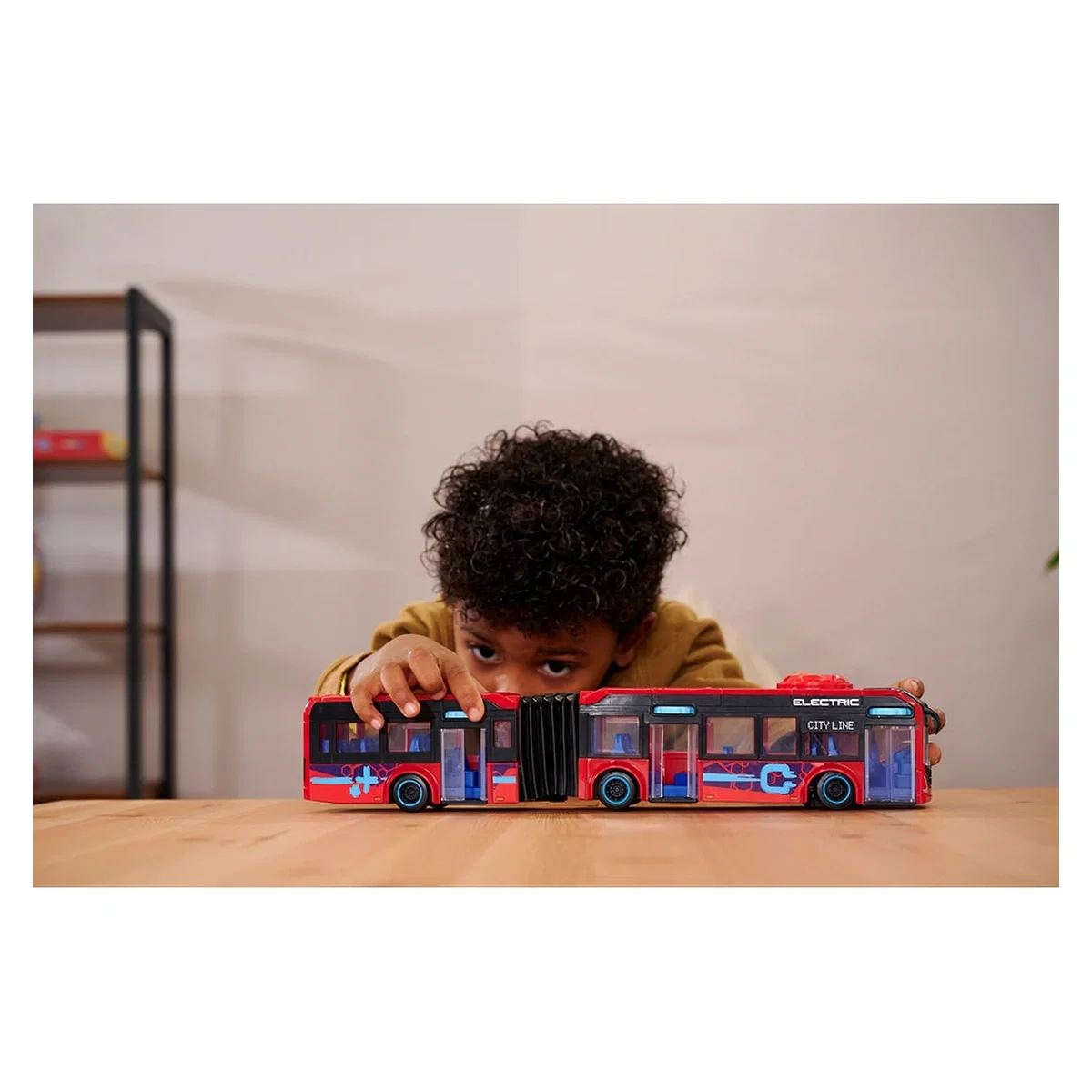 Autobuz jucarie Dickie Toys Volvo City Bus 40 cm - rosu 3 ani+ [7]