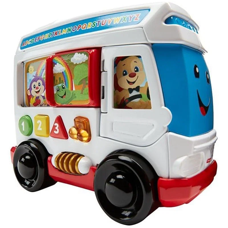 Jucarii muzicale - Autobuzul cu lumini si sunete Laugh&Learn - Fisher Price 6 luni