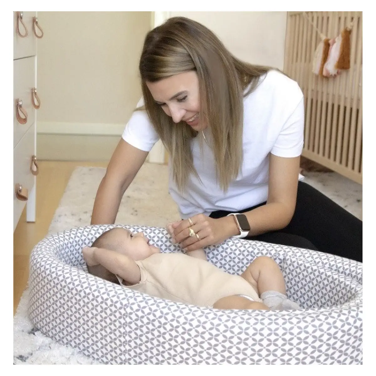 Babynest ajustabil pentru nou nascut BabyJem [2]