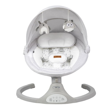 Balansoar electric MoMi Lami, Light Grey [1]