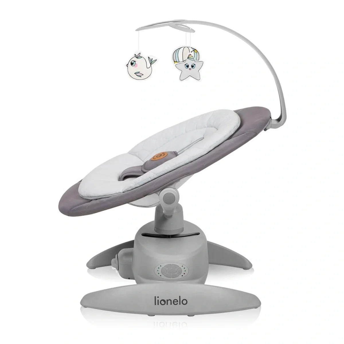 Balansoar, Lionelo, Mell, 2 in 1, Rotire 360 grade, Electric, Cu 3 moduri de leganare, Cu 5 trepte de viteza, Cu 3 [8]