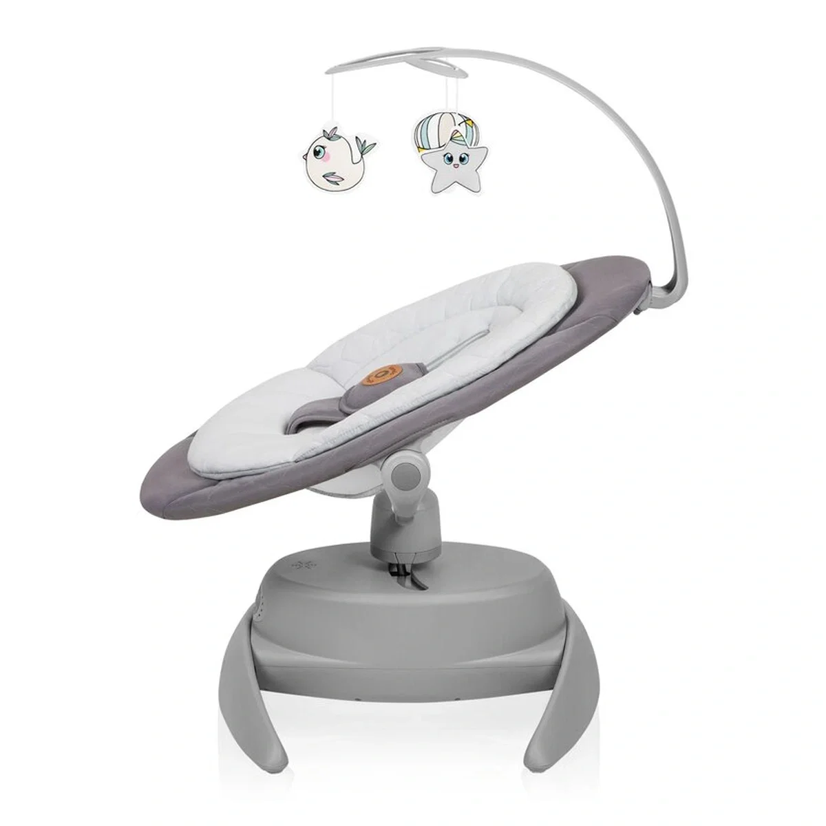 Balansoar, Lionelo, Mell, 2 in 1, Rotire 360 grade, Electric, Cu 3 moduri de leganare, Cu 5 trepte de viteza, Cu 3 [10]