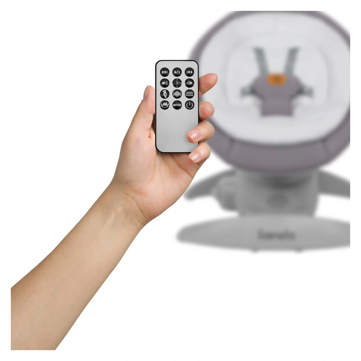 Balansoar, Lionelo, Mell, 2 in 1, Rotire 360 grade, Electric, Cu 3 moduri de leganare, Cu 5 trepte de viteza, Cu 3 [3]