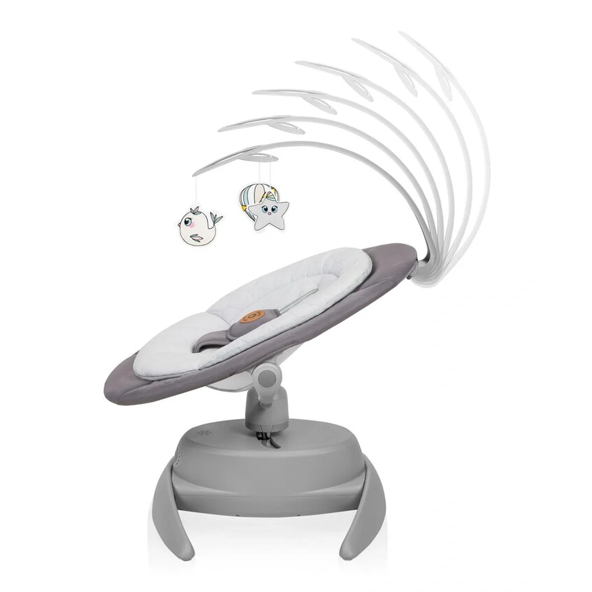 Balansoar, Lionelo, Mell, 2 in 1, Rotire 360 grade, Electric, Cu 3 moduri de leganare, Cu 5 trepte de viteza, Cu 3 [5]