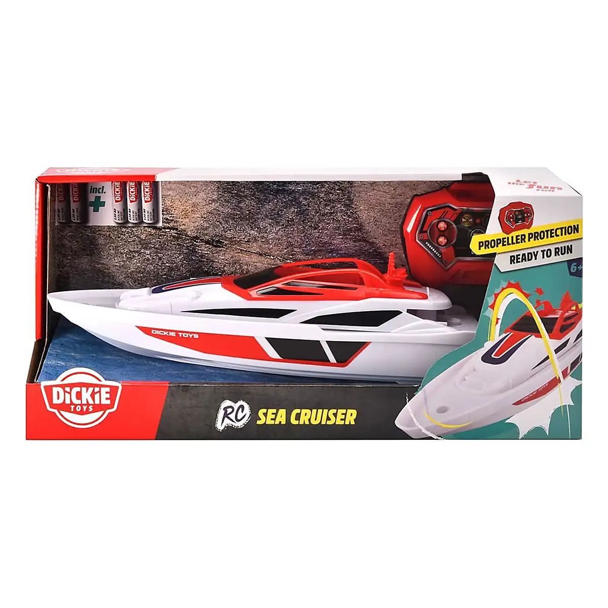 Barca Dickie Toys RC Sea Cruiser cu telecomanda 6 ani + [6]