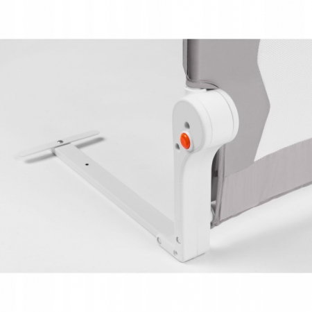 Bariera de protectie pentru pat 180 x 35 x 42 cm Nukido - Gri [2]
