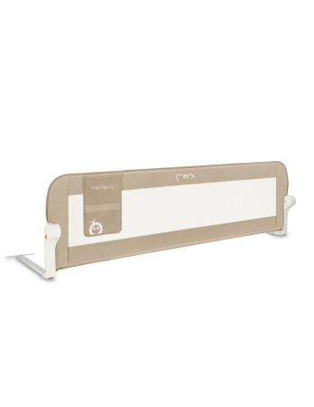Siguranta bebelusului - Bariera de siguranta rabatabila pentru pat, 150 x 43 x 36 cm, Momi Lexi Plus - Beige