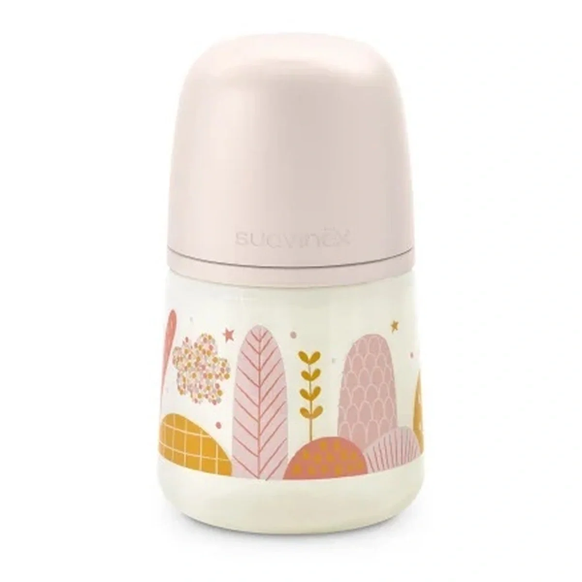 Biberoane - Biberon 150 ml tetină fiziologică SX Pro debit lent roz Dreams Suavinex