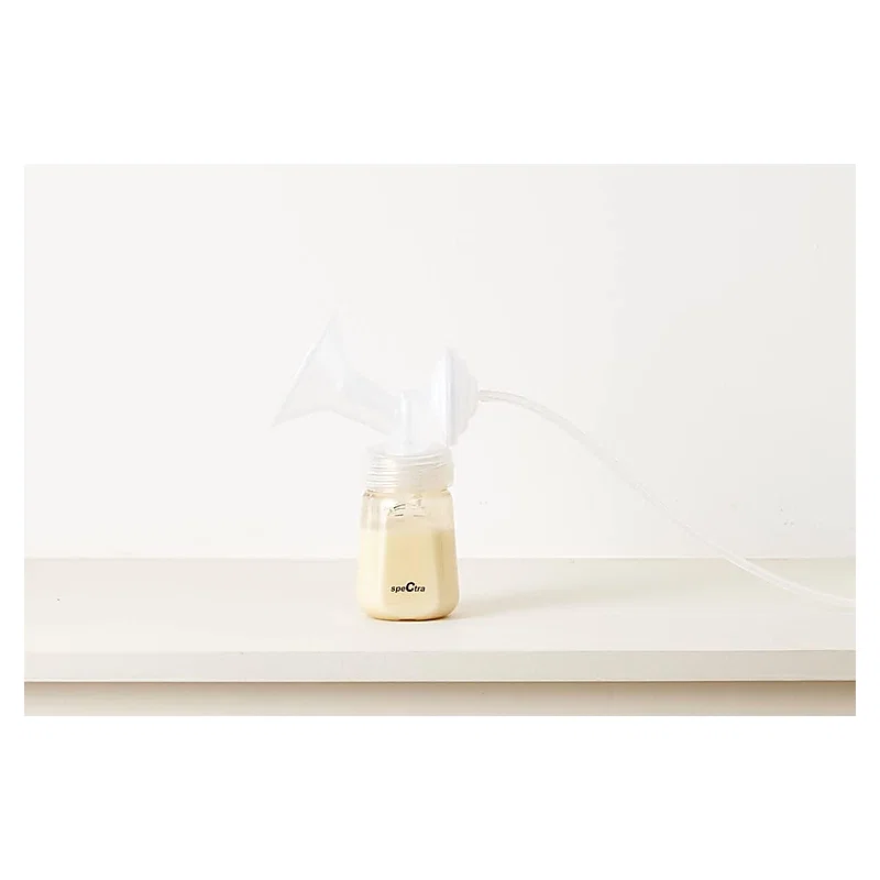 Biberon anticolici premium cu tetina S, galben (160 ml) SPECTRA 6 luni [4]