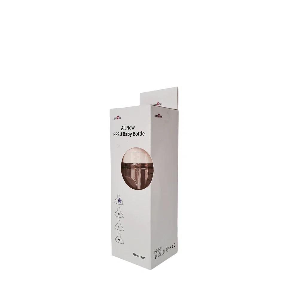 Biberon anticolici premium cu tetina S, galben (260 ml) SPECTRA 6 luni [7]