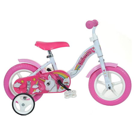 Biciclete copii - Bicicleta copii Dino Bikes 10' Unicorn 3 ani