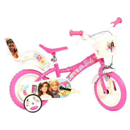 Biciclete copii - Bicicleta copii Dino Bikes 12' Barbie 5 ani