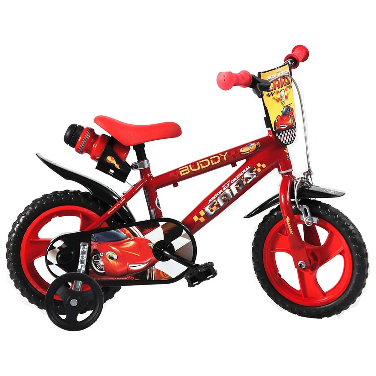 Biciclete copii - Bicicleta copii 12", 3-5 ani, Dino Bikes Cars