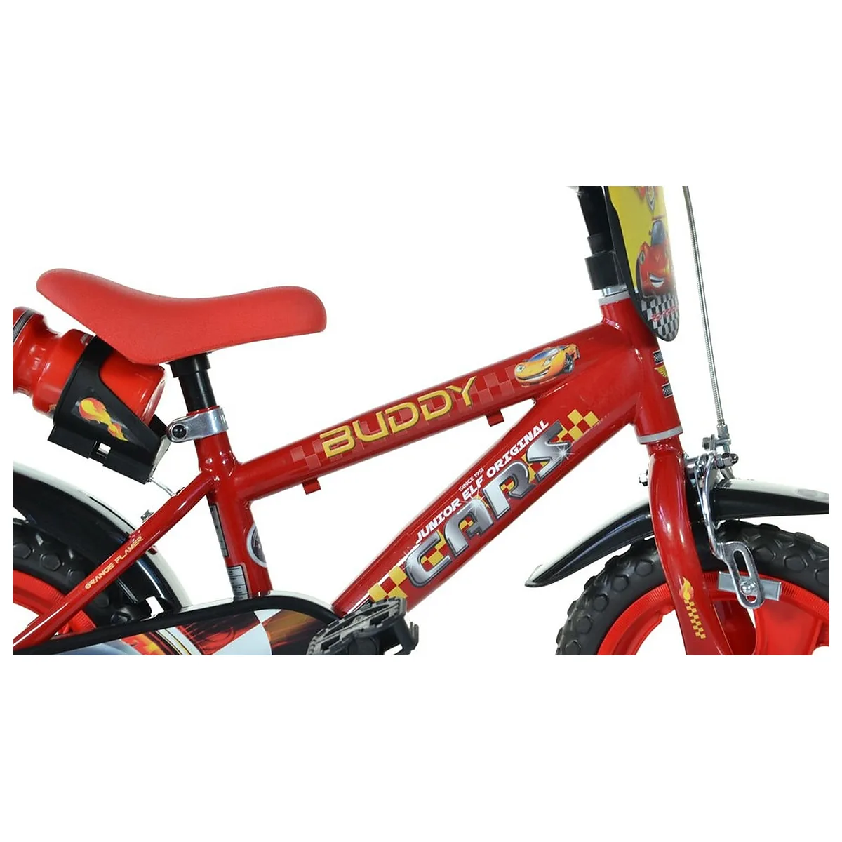 Bicicleta copii 12", 3-5 ani, Dino Bikes Cars [2]