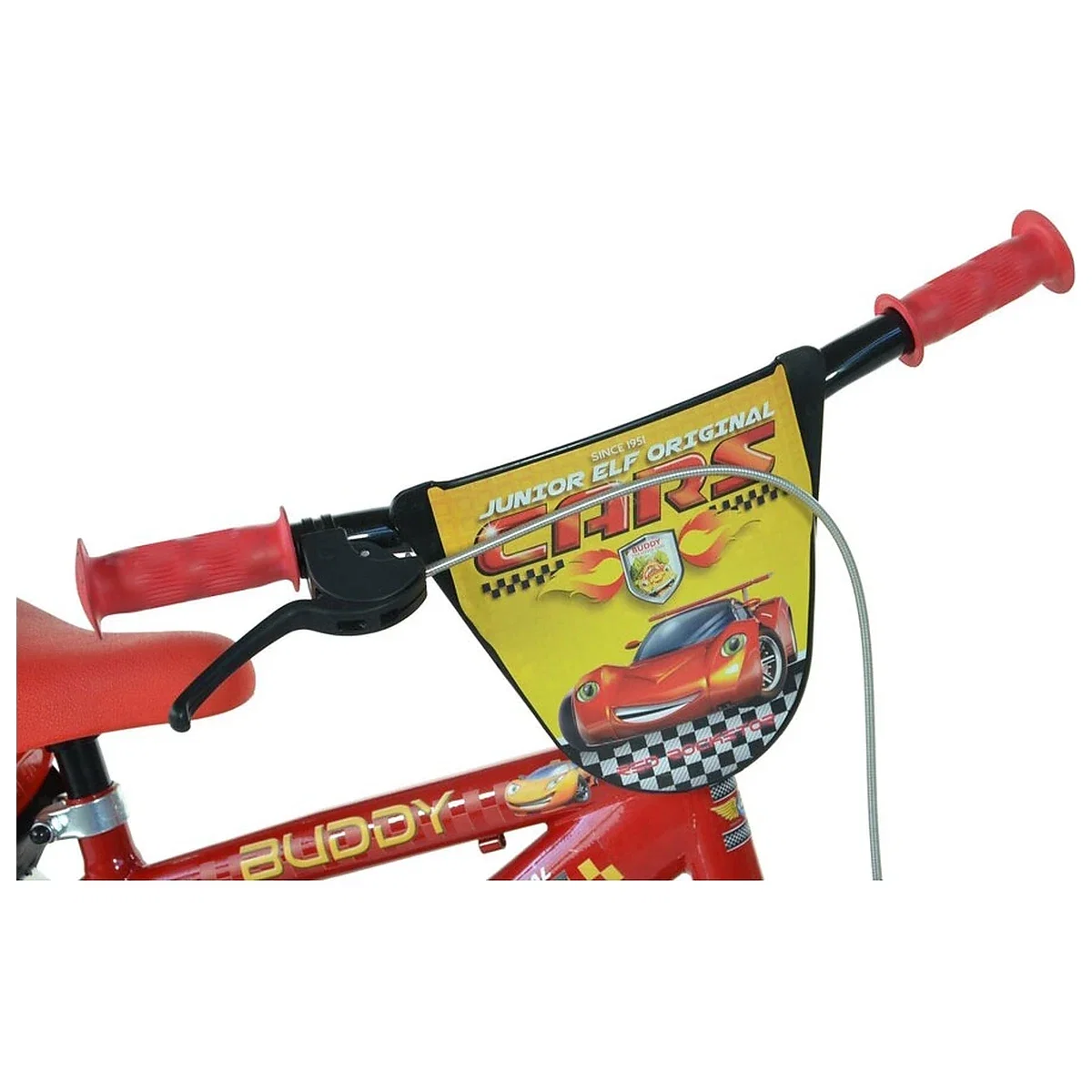 Bicicleta copii 12", 3-5 ani, Dino Bikes Cars [3]