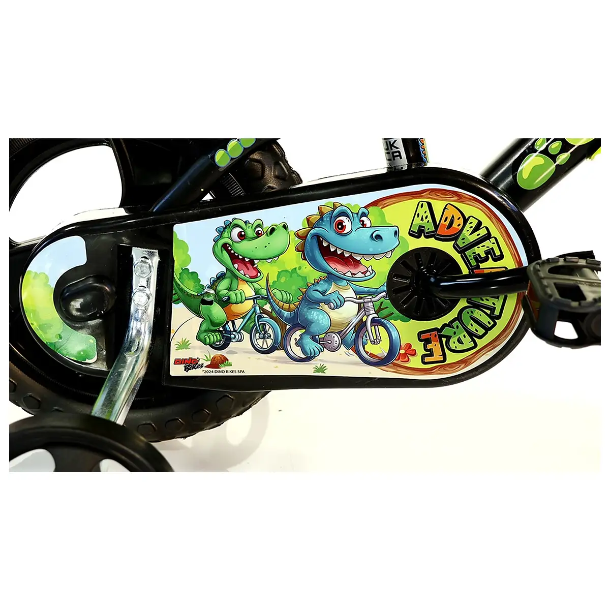 Bicicleta copii 12", 3-5 ani, Dino Bikes Dinosaur [2]