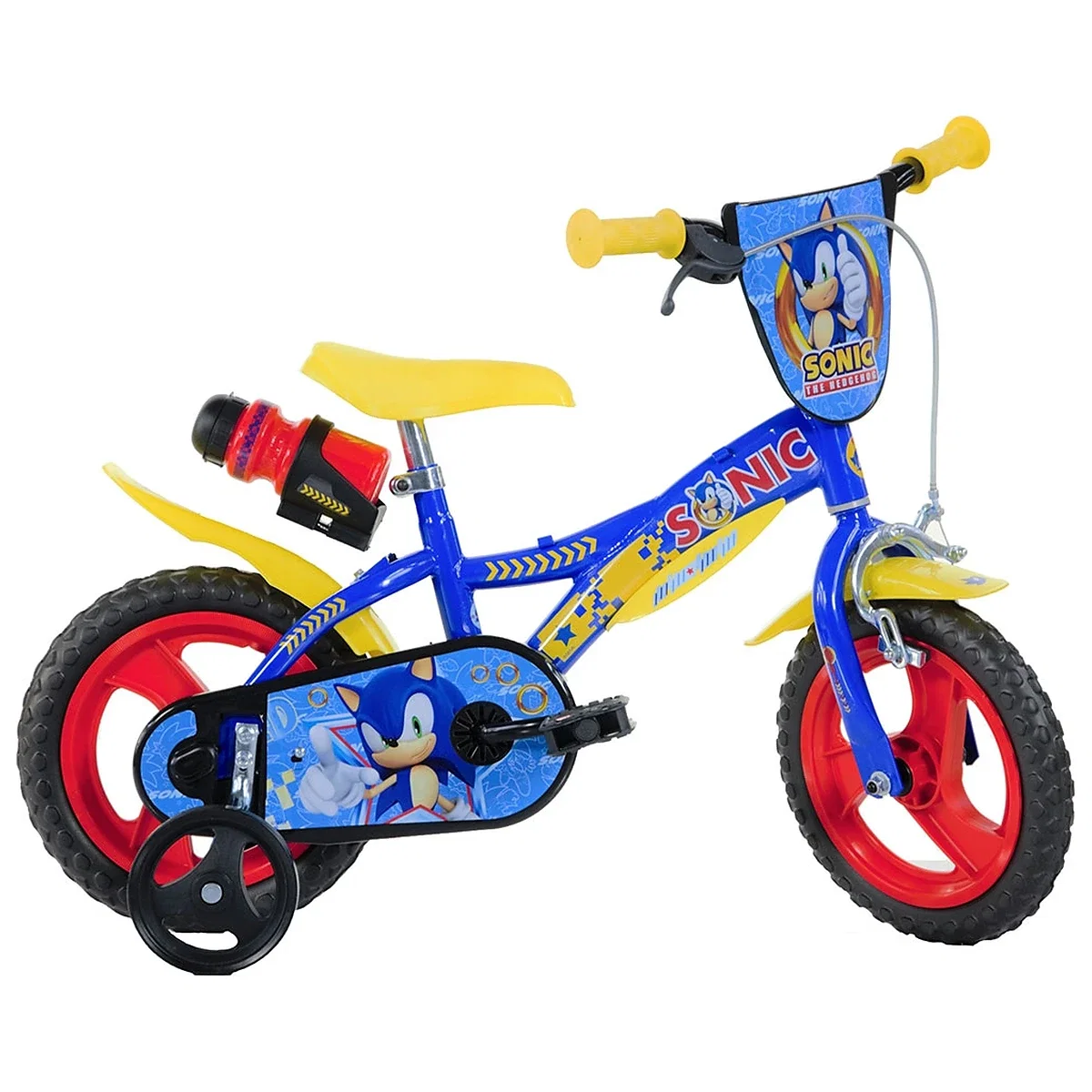 La plimbare - Bicicleta copii 12", 3-5 ani, Dino Bikes Sonic