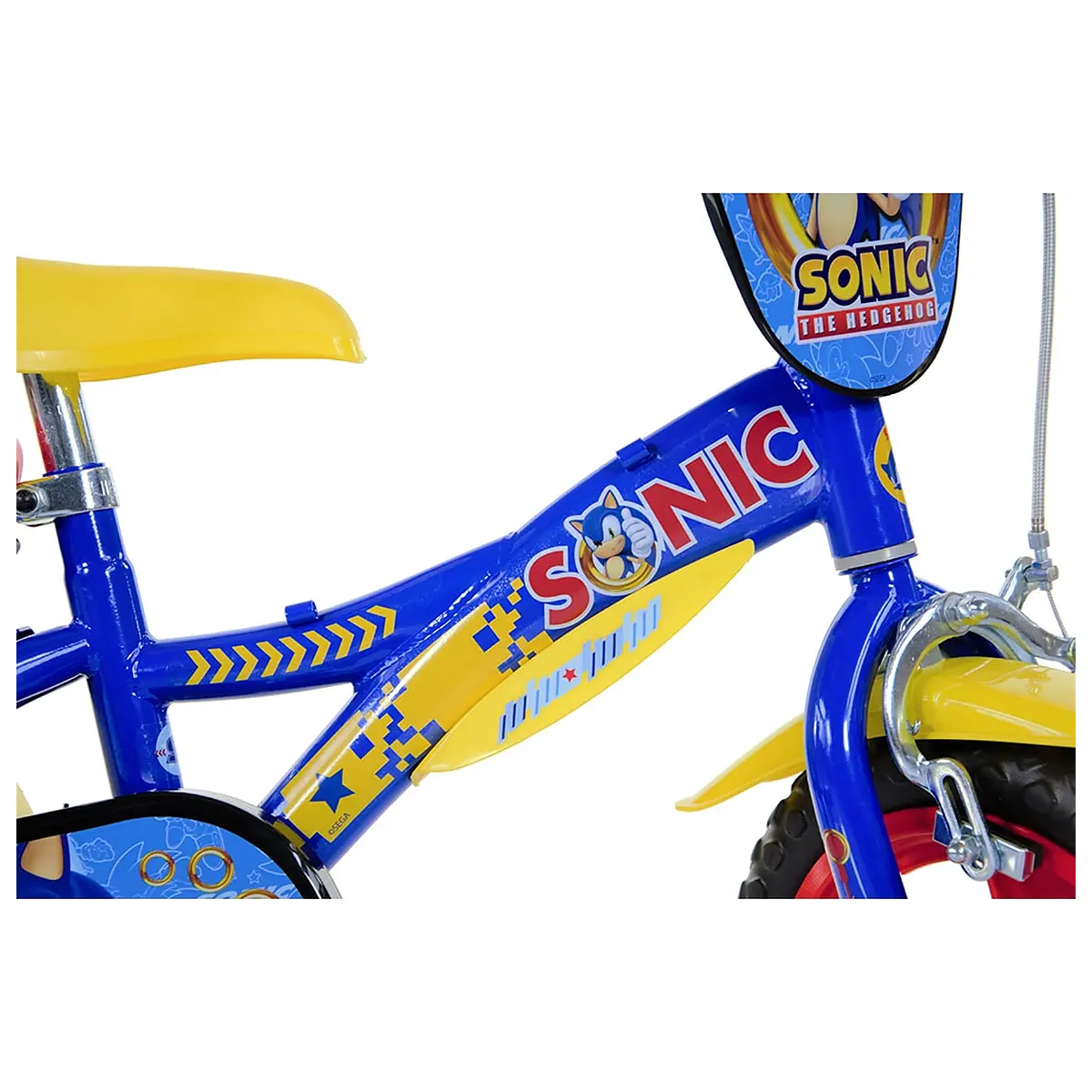 Bicicleta copii 12", 3-5 ani, Dino Bikes Sonic [1]