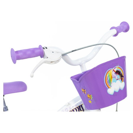 Bicicleta copii Dino Bikes 12' Unicorn Academy 5 ani [2]