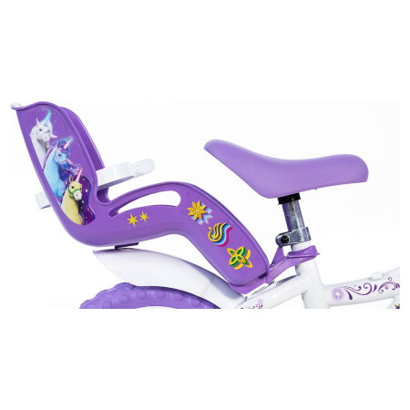 Bicicleta copii Dino Bikes 12' Unicorn Academy 5 ani [5]