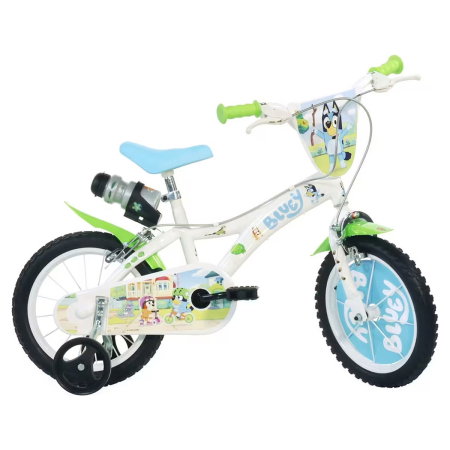 Biciclete copii - Bicicleta copii 14 inch Bluey Dino Bikes, 4-7 ani