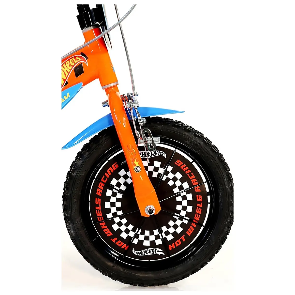 Bicicleta copii 14", 4-7 ani, Dino Bikes Hot Wheels [5]