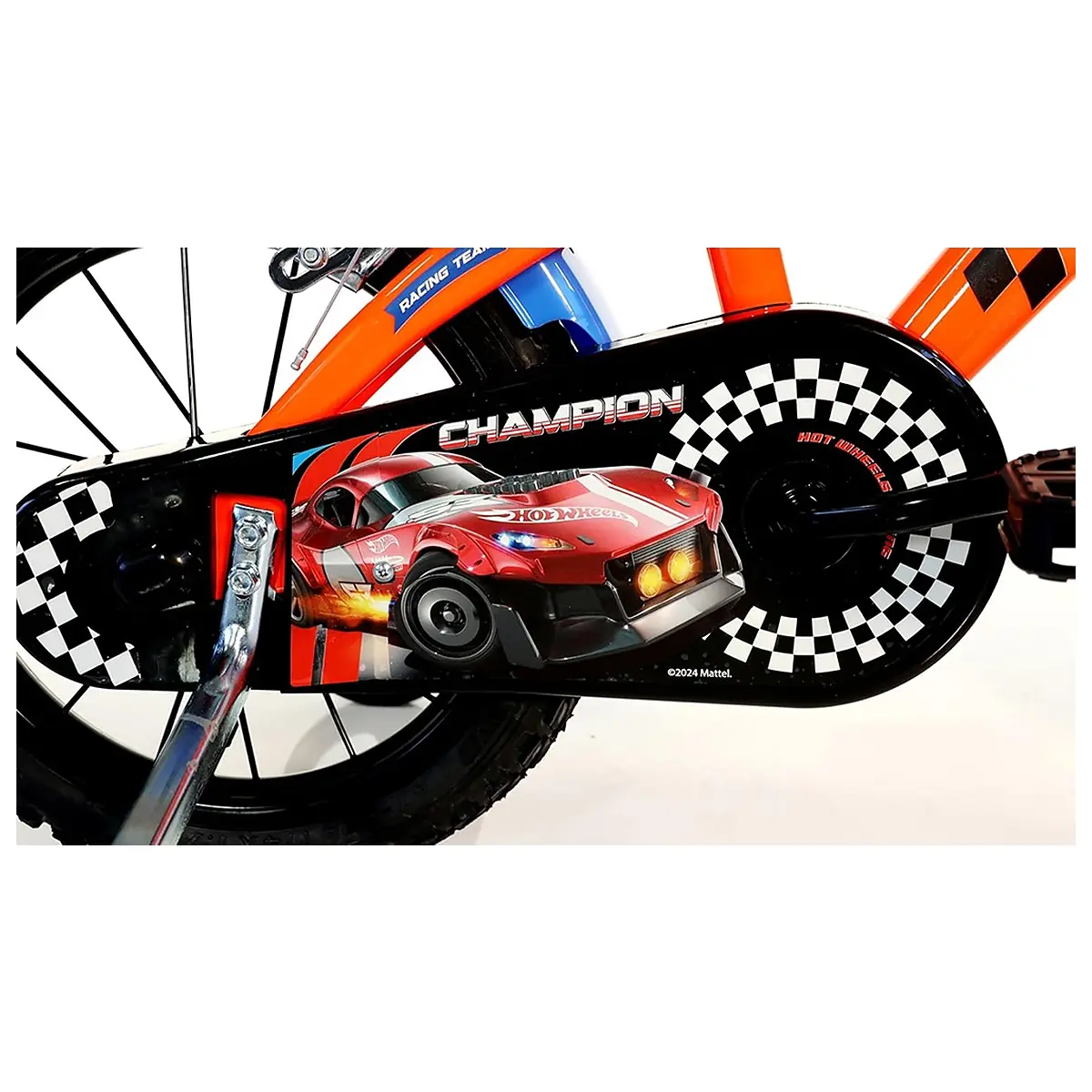 Bicicleta copii 14", 4-7 ani, Dino Bikes Hot Wheels [2]