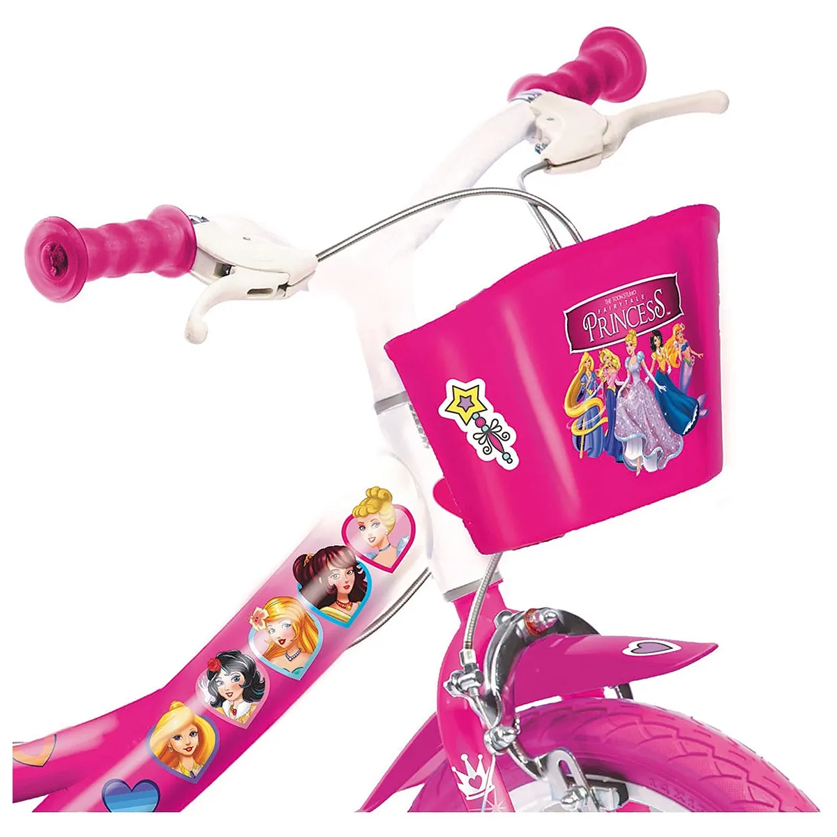 Bicicleta copii 14", 4-7 ani, Dino Bikes Princess [2]