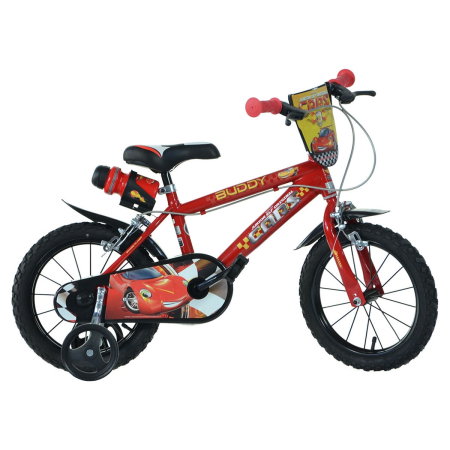 Biciclete copii - Bicicleta copii Dino Bikes 16" Cars 6-8 ani