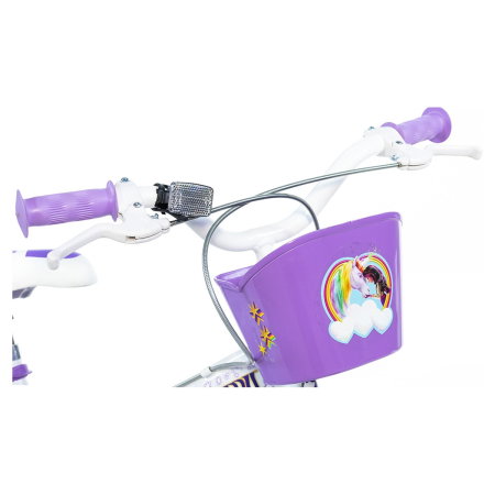 Bicicleta copii Dino Bikes 16' Unicorn Academy 6-8 ani [2]