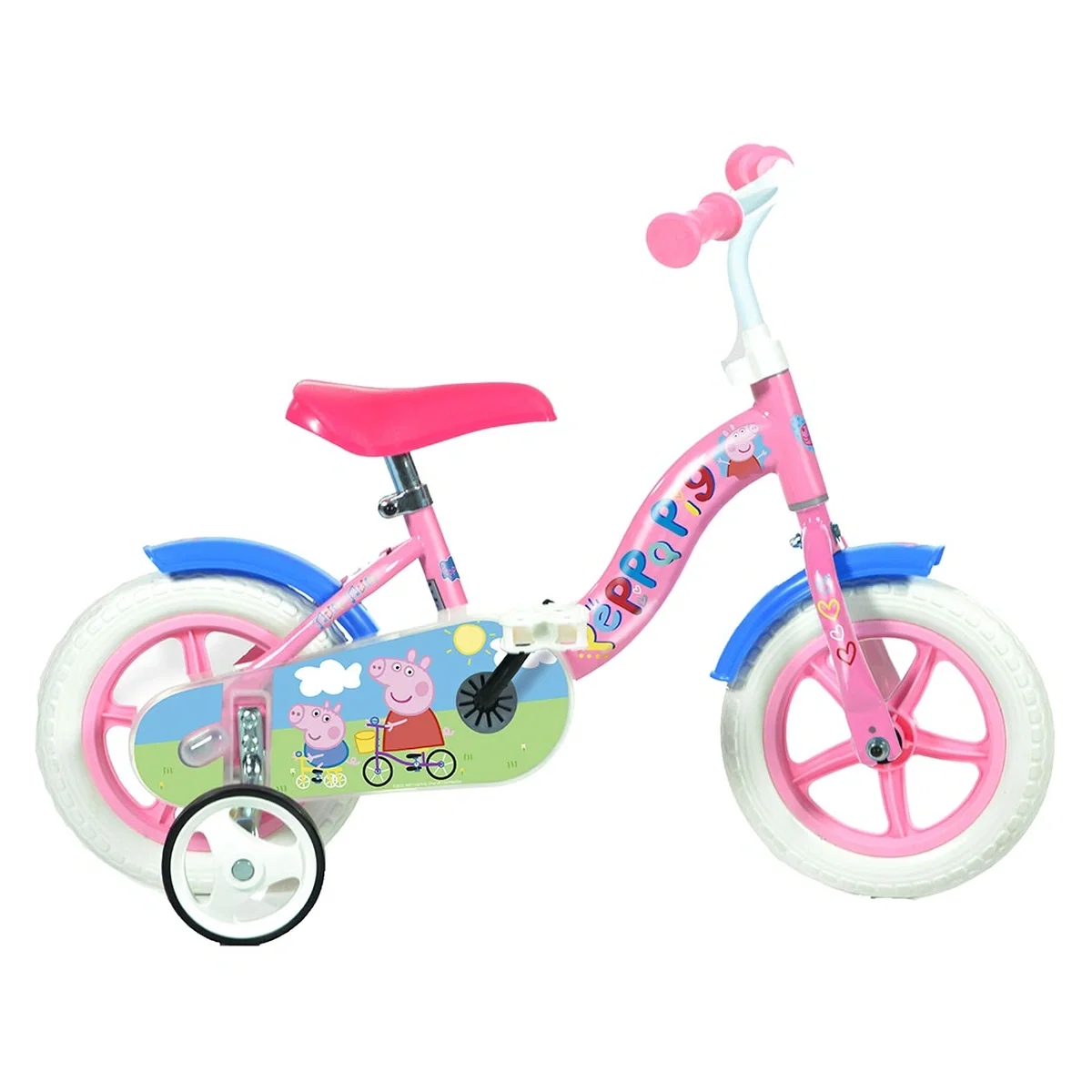 Biciclete copii - Bicicleta copii Dino Bikes 10' Peppa Pig 3 ani