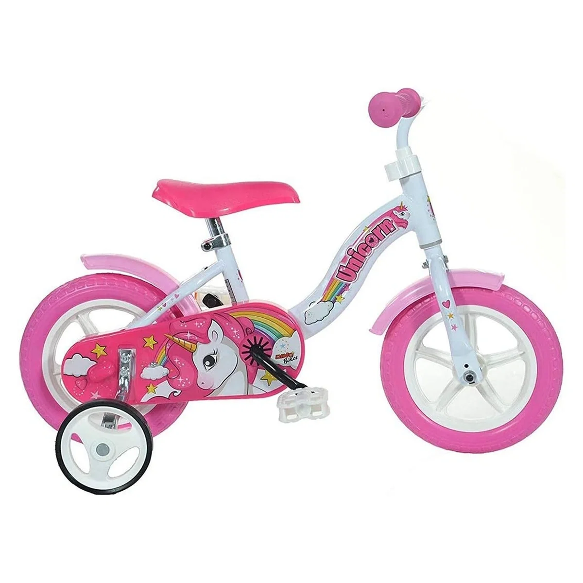 Biciclete copii - Bicicleta copii Dino Bikes 10' Unicorn 3 ani