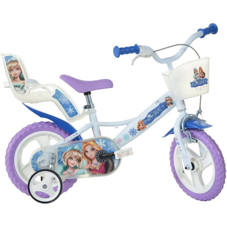 La plimbare - Bicicleta copii Dino Bikes 12" Snow Queen