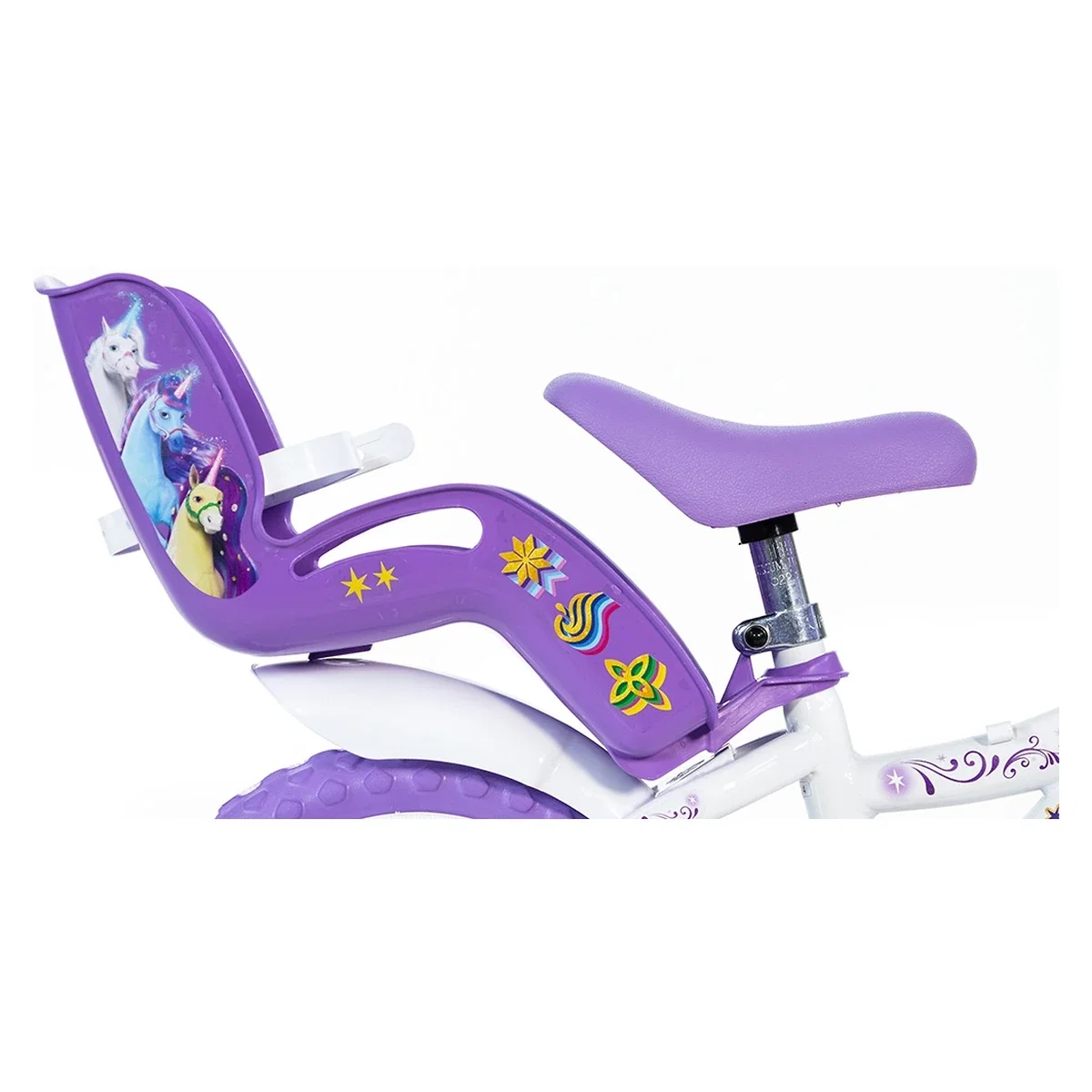 Bicicleta copii Dino Bikes 12' Unicorn Academy 5 ani [5]