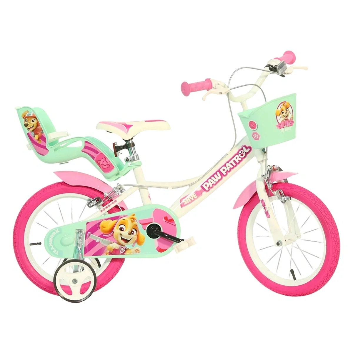 Biciclete copii - Bicicleta copii Dino Bikes 14' Paw Patrol 7 ani