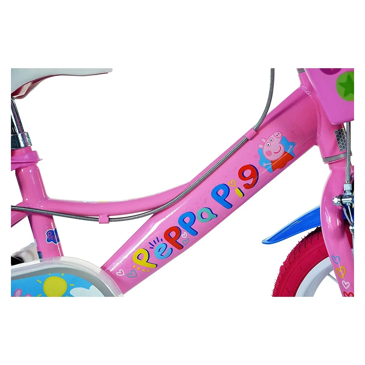 Bicicleta copii Dino Bikes 16' Peppa Pig 8 ani [3]