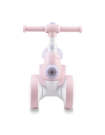 Bicicleta cu lumini, sunet si difuzor de balonase, 2 ani+, Momi Tobis - Pink [2]
