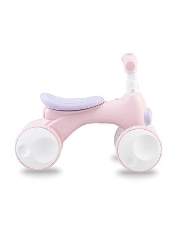 Bicicleta cu lumini, sunet si difuzor de balonase, 2 ani+, Momi Tobis - Pink [1]
