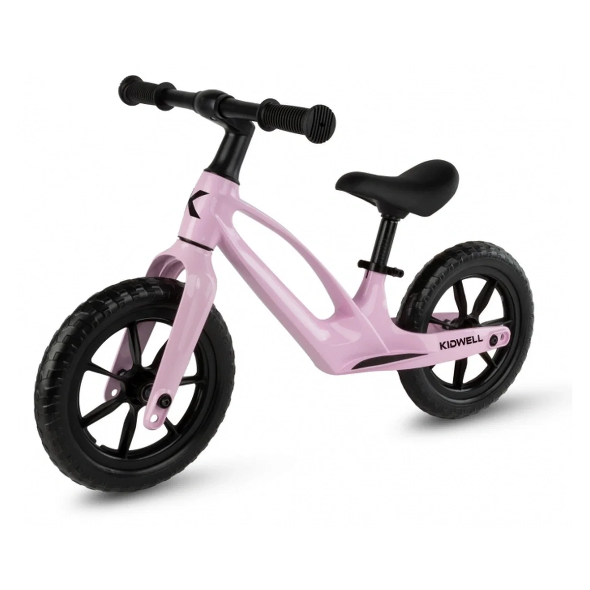 Biciclete copii - Bicicleta fara pedale, cadru magneziu, roti EVA, Kidwell VITO - Roz 2 ani+