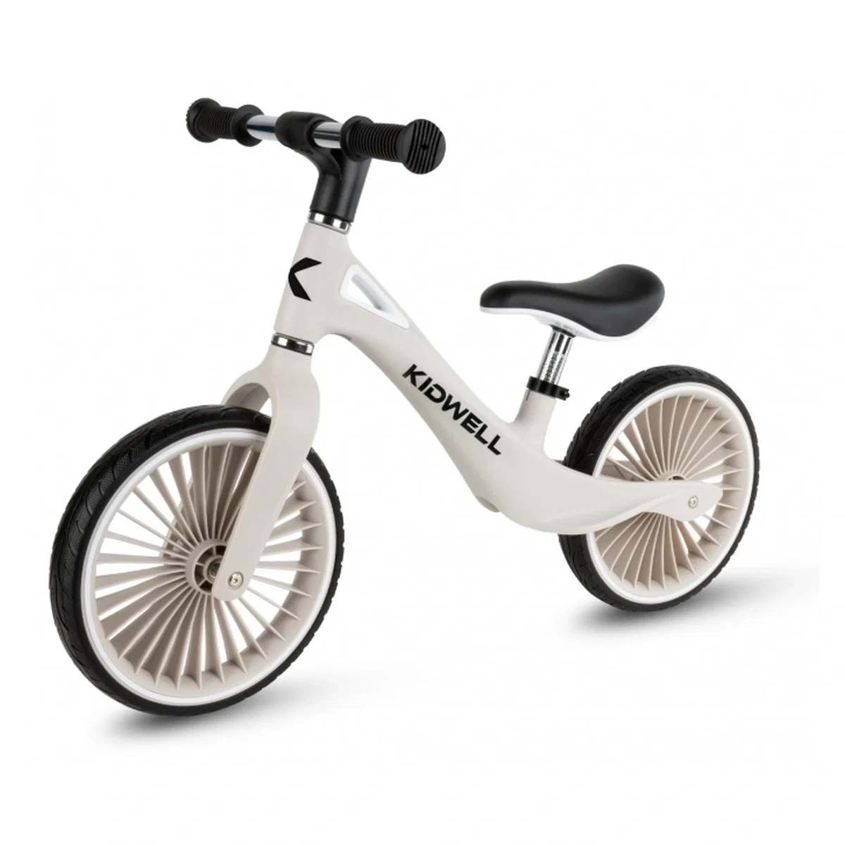 Biciclete copii - Bicicleta fara pedale, cadru nailon, roti PU, Kidwell NIX - Gri 2 ani+