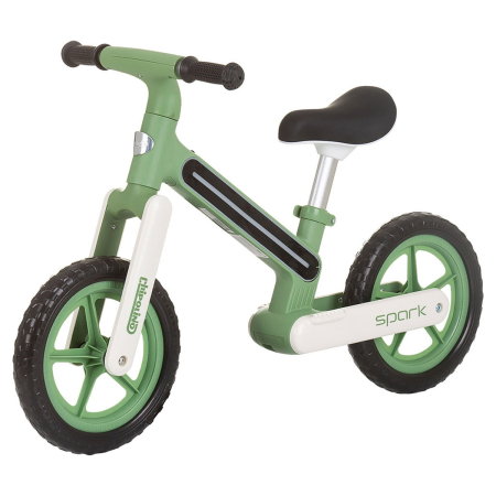 La plimbare - Bicicleta fara pedale Chipolino Spark, Green 3 ani