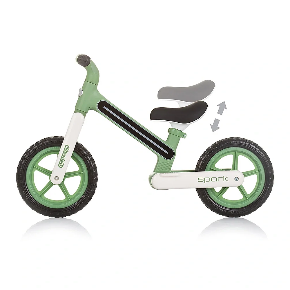 Bicicleta fara pedale Chipolino Spark, Green 3 ani [2]