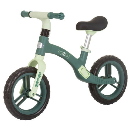 Biciclete copii - Bicicleta fara pedale Chipolino Zig Zag, Green 3 ani