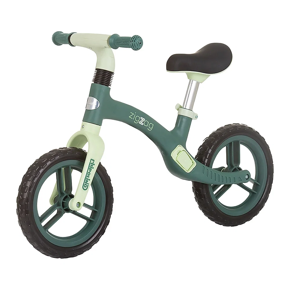 Biciclete copii - Bicicleta fara pedale Chipolino Zig Zag, Green 3 ani