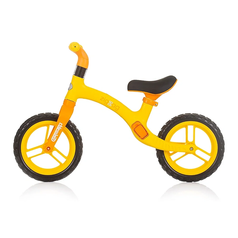Bicicleta fara pedale Chipolino Zig Zag, Orange yellow 3 ani [1]
