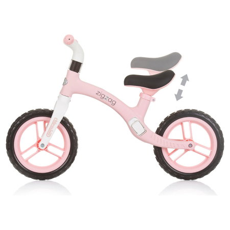 Bicicleta fara pedale Chipolino Zig Zag, Pink 3 ani [2]