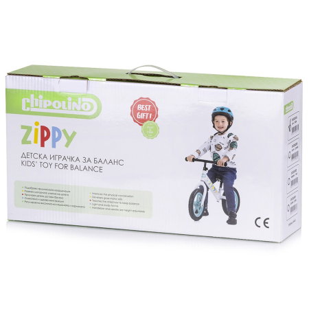 Bicicleta fara pedale Chipolino Zippy - Red 3 ani [3]