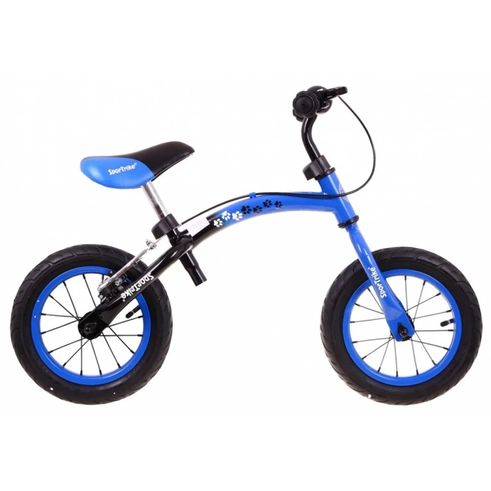 Bicicleta fara pedale cu frana si cadru variabil, roti gonflabile, Boomerang SporTrike - Albastru [5]